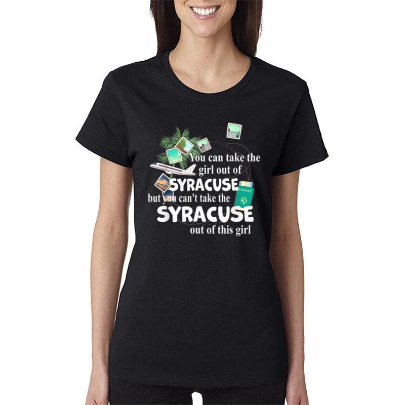 Girl From Syracuse Patriotic Proud Girl From Syracuse Women T-Shirt