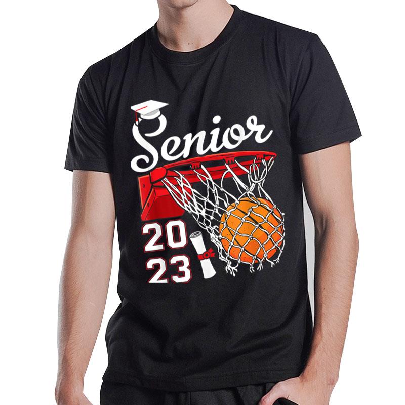 Graduate Senior Class 2023 Graduation Basketball Player Gift Ver 1 T-Shirt