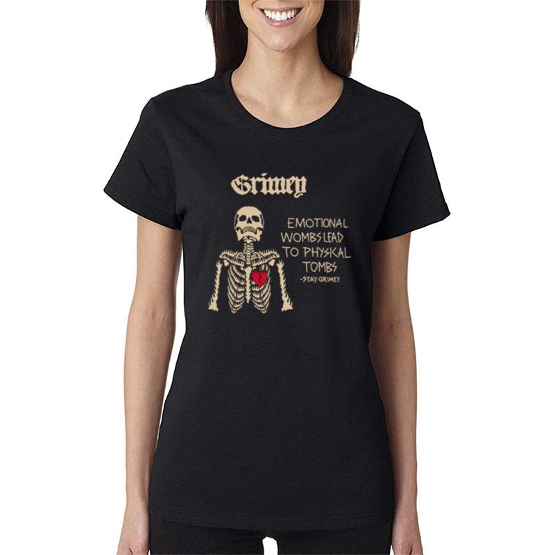 Grimey Peace With Death Women T-Shirt