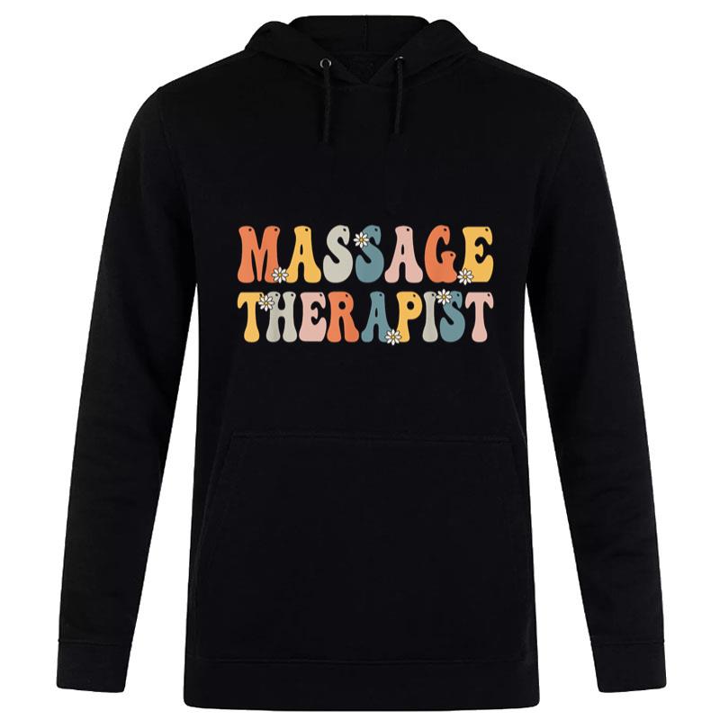 Groovy Massage Therapist Muscle Massage Therapy Squad Women T-Shirt