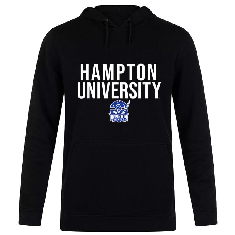 Hampton University Pirates Stacked Women T-Shirt