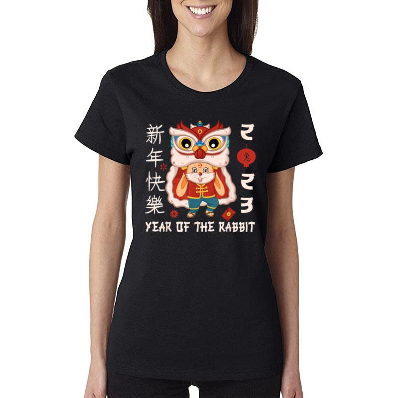 Happy Chinese New Year 2023 Year Of The Rabbit Boy Women T-Shirt