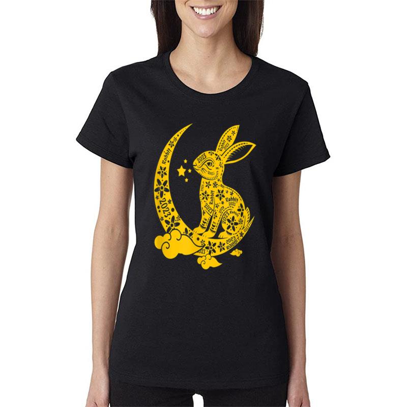 Happy Lunar New Year Year Of The Rabbit 2023 Chinese Zodiac Women T-Shirt