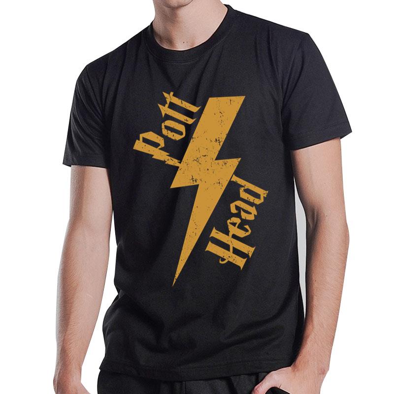 Harry Potter Pott Head Lightning T-Shirt