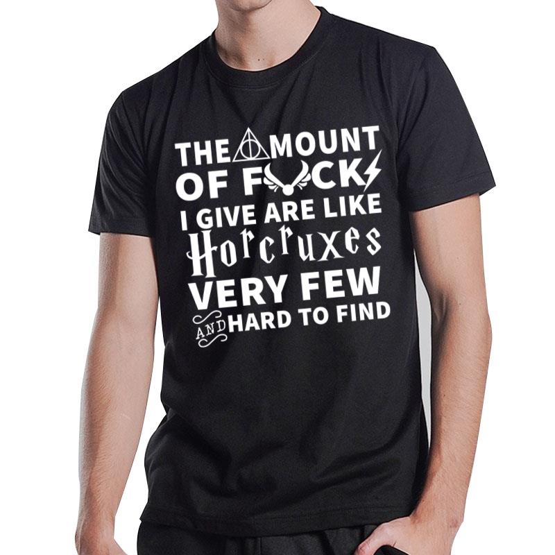 Harry Potter The Amount Of Fuck T-Shirt