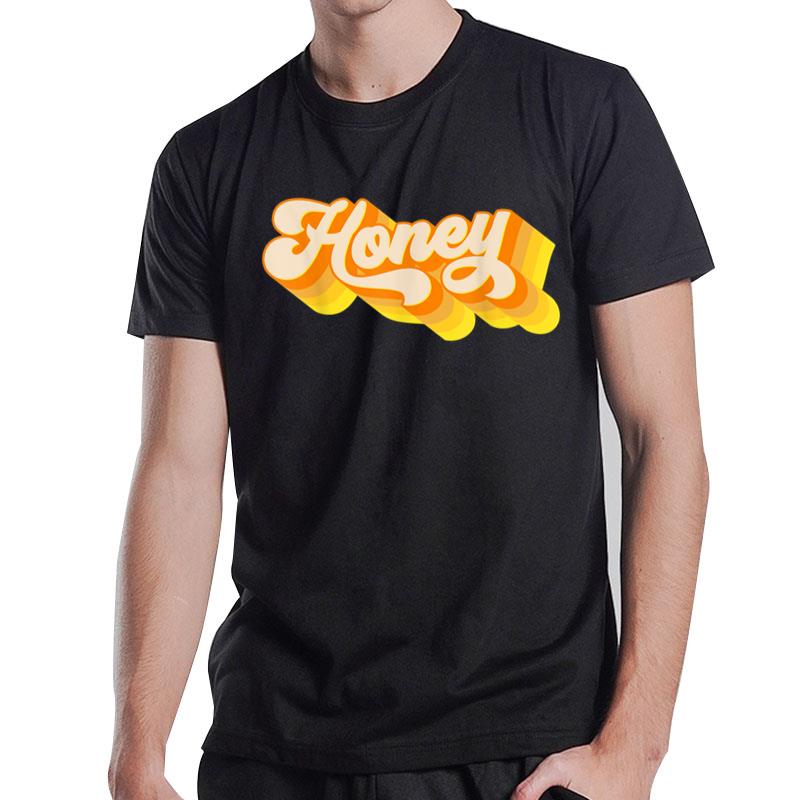 Honey Honey Retro Honey Distressed T-Shirt