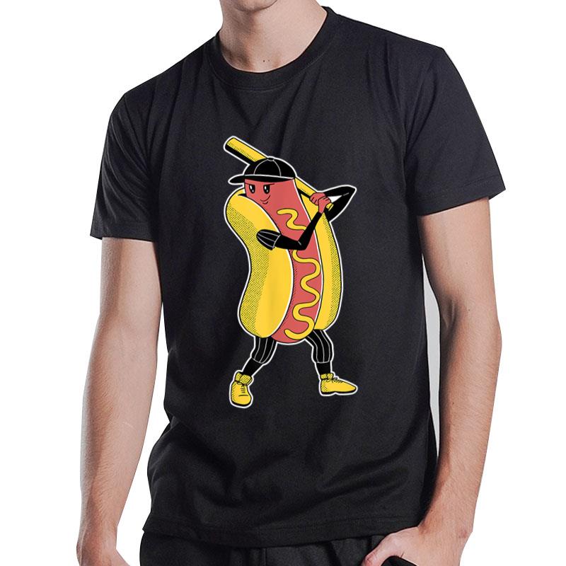 Hot-dog baseball sports T-Shirt