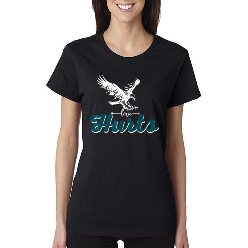 Hurts So Good Eagles Fan - Love Hurts Eagles Fan Vintage Women T-Shirt