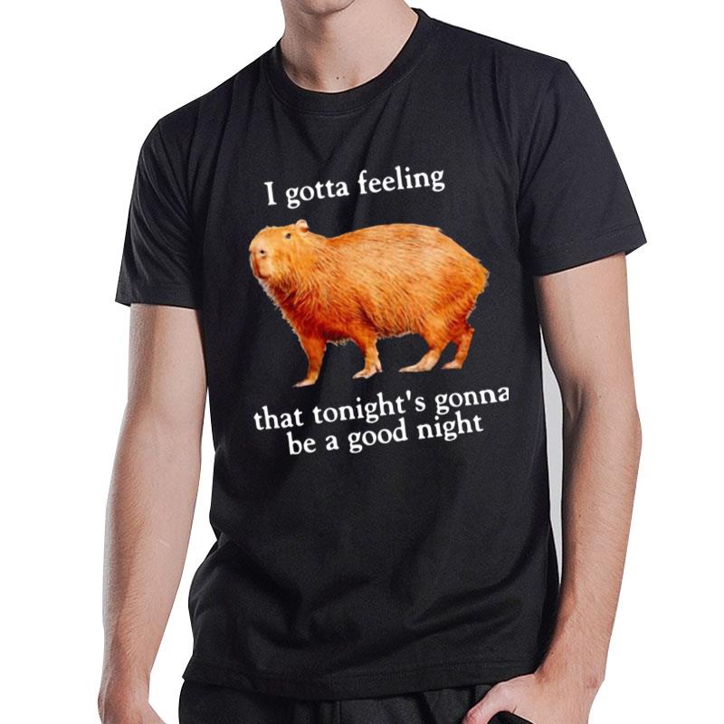 I Gotta Feeling That Tonight's Gona Be A Good Night T-Shirt