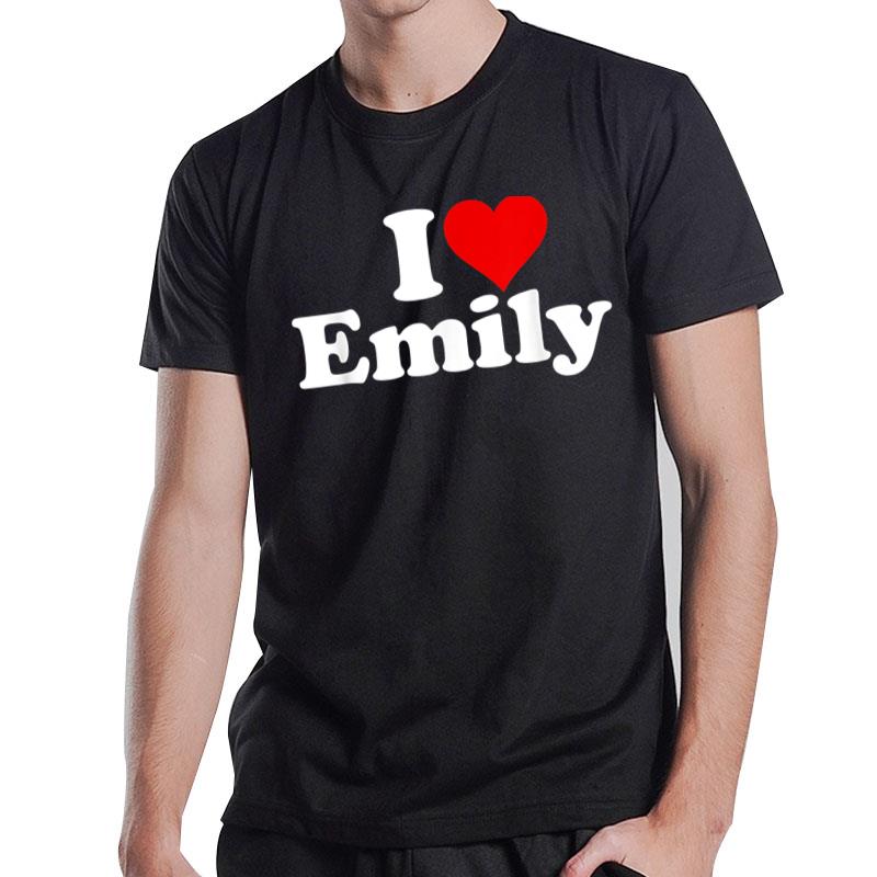 I Heart Love Emily T-Shirt