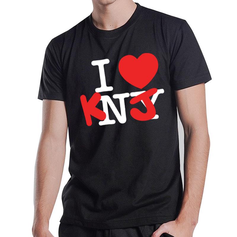 I Love KNJ New York T-Shirt