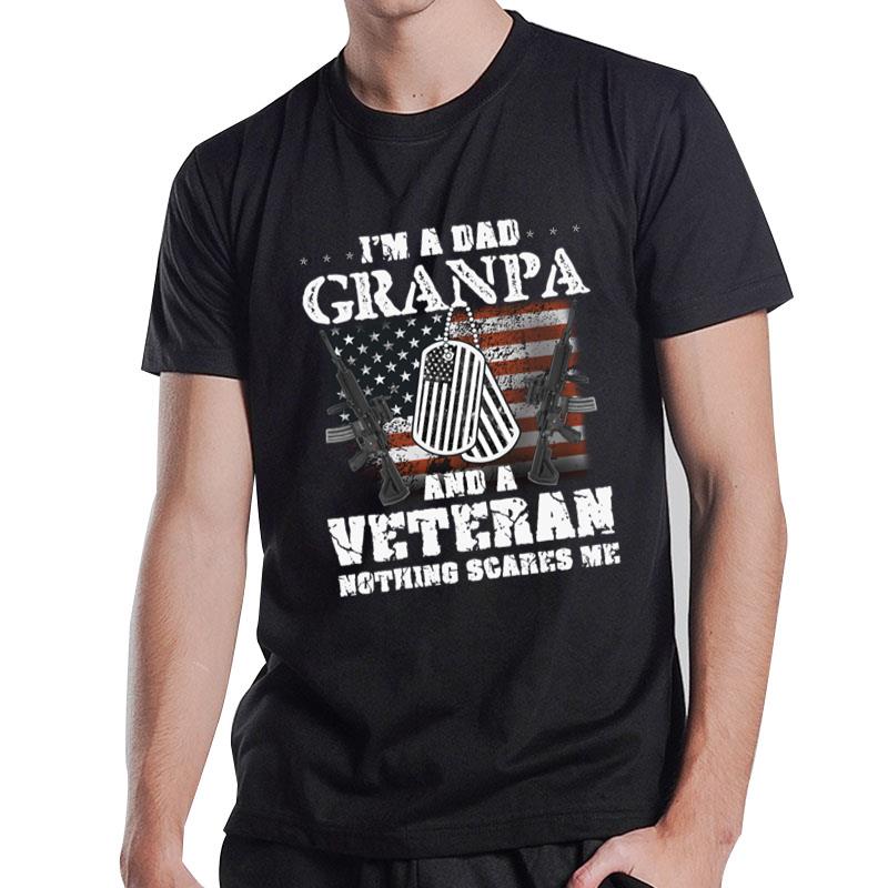 I’M A Dad Grandpa Veteran Father’S Day s T-Shirt