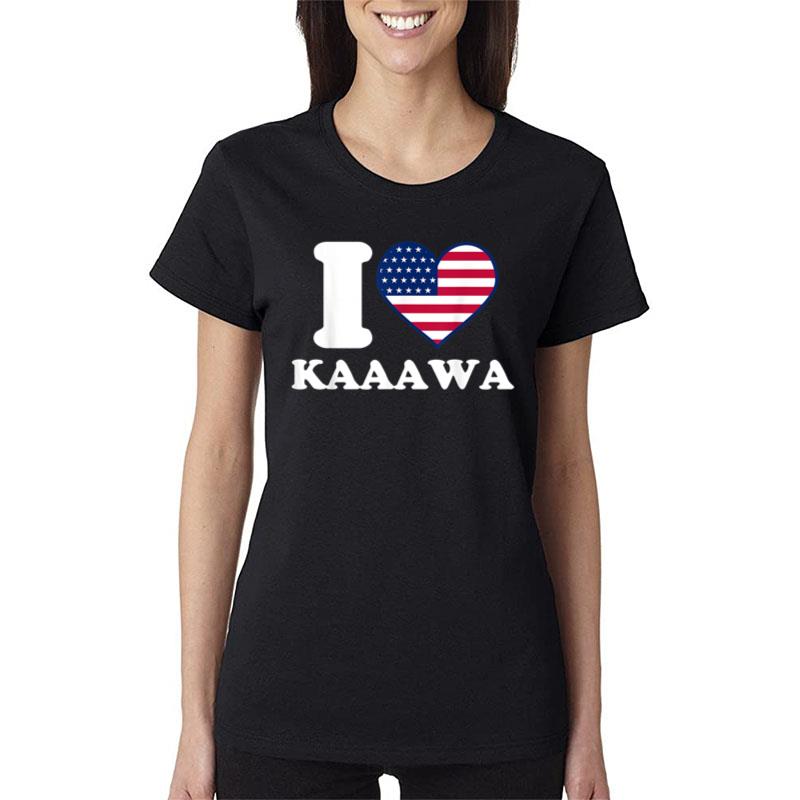 I Love Kaaawa I Heart Kaaawa Women T-Shirt