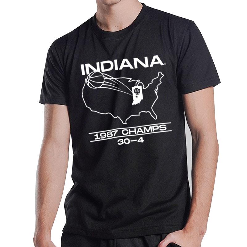 Indiana 1987 Champs 30 4 T-Shirt