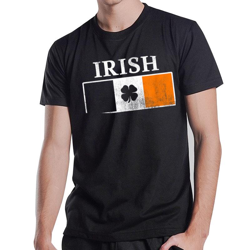 Ireland Shamrock Irish Flag St Patty'S Day T-Shirt