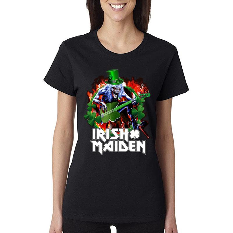 Irish Rocker Iron Maiden Women T-Shirt