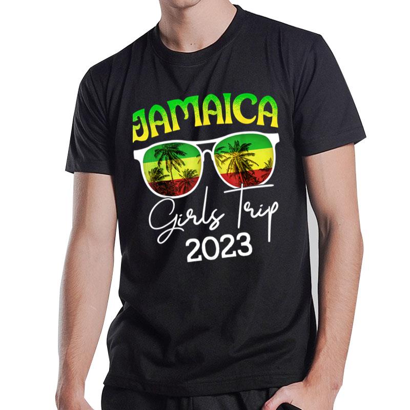 Jamaica Girls Trip 2023 Summer Vacation Funny T-Shirt