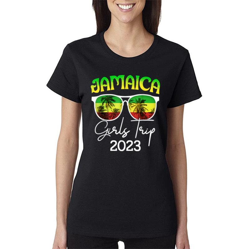 Jamaica Girls Trip 2023 Summer Vacation Funny Women T-Shirt