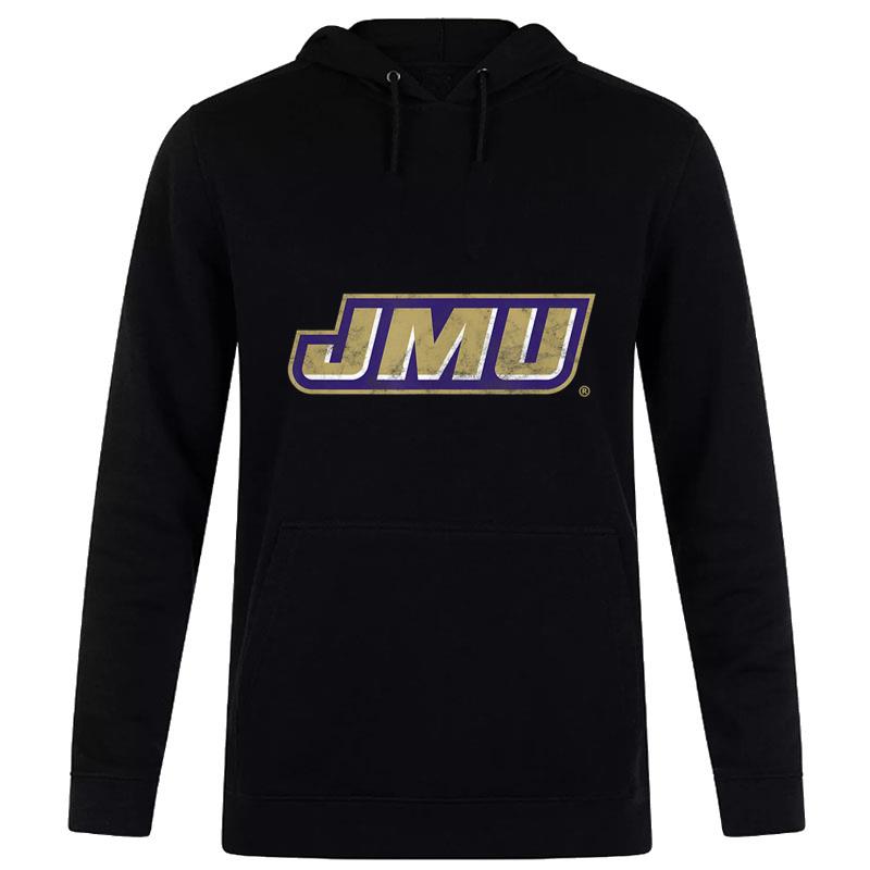 James Madison University JMU Dukes Distressed Primary Women T-Shirt