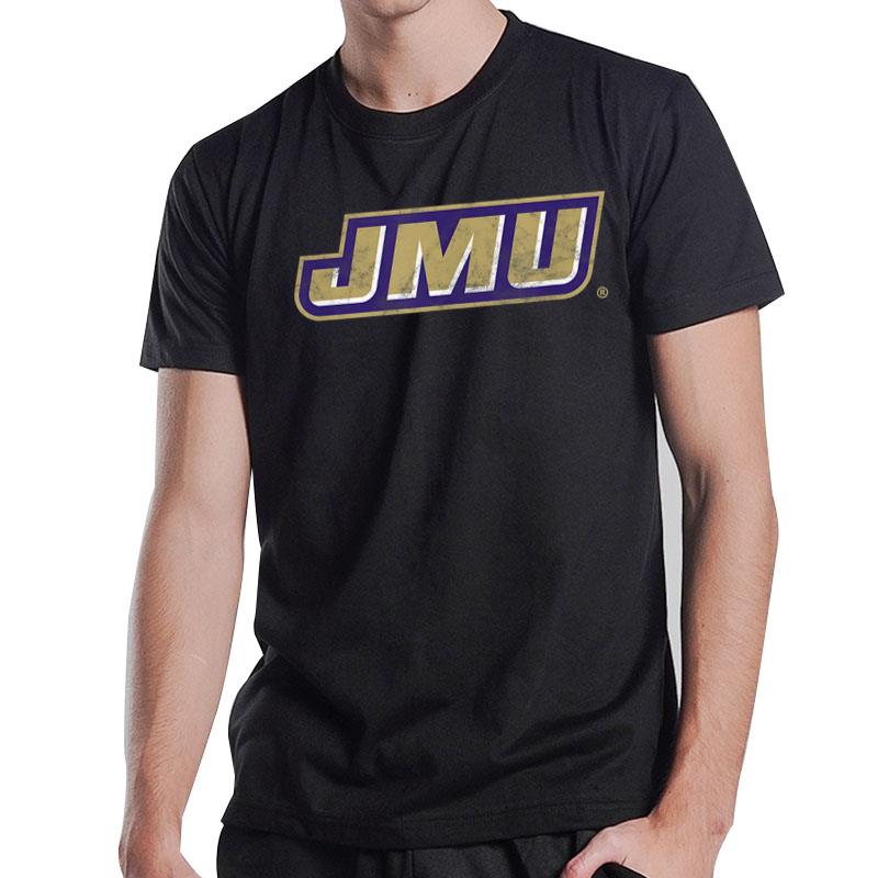 James Madison University JMU Dukes Distressed Primary T-Shirt