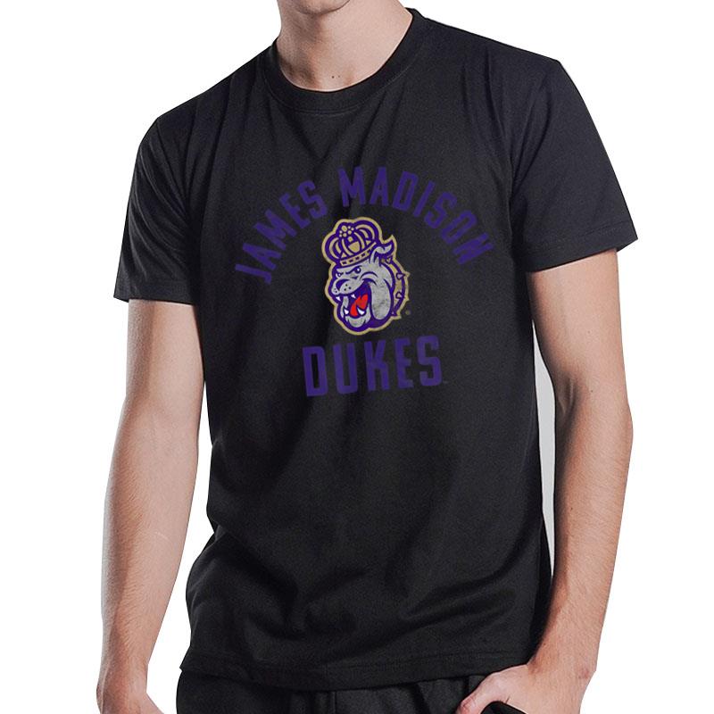 James Madison University JMU Dukes Large Dukes T-Shirt