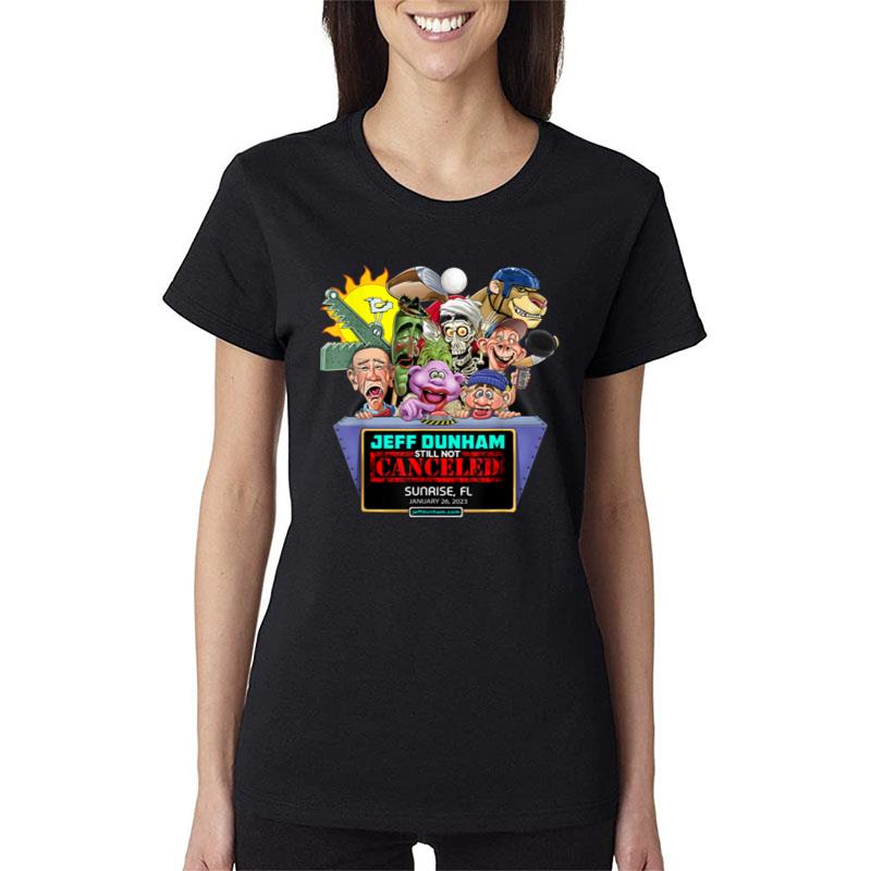 Jeff Dunham Sunrise Fl (2023) Women T-Shirt