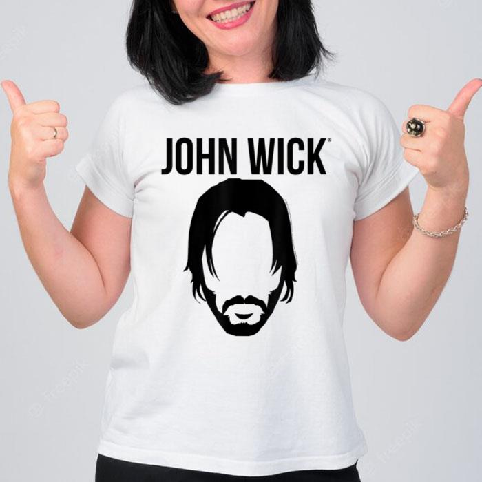 John Wick Head & Logo Women T-Shirt