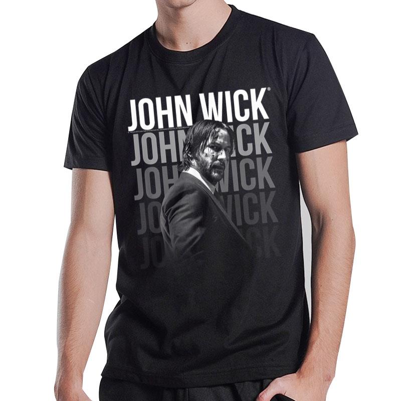 John Wick Repeating Logo T-Shirt