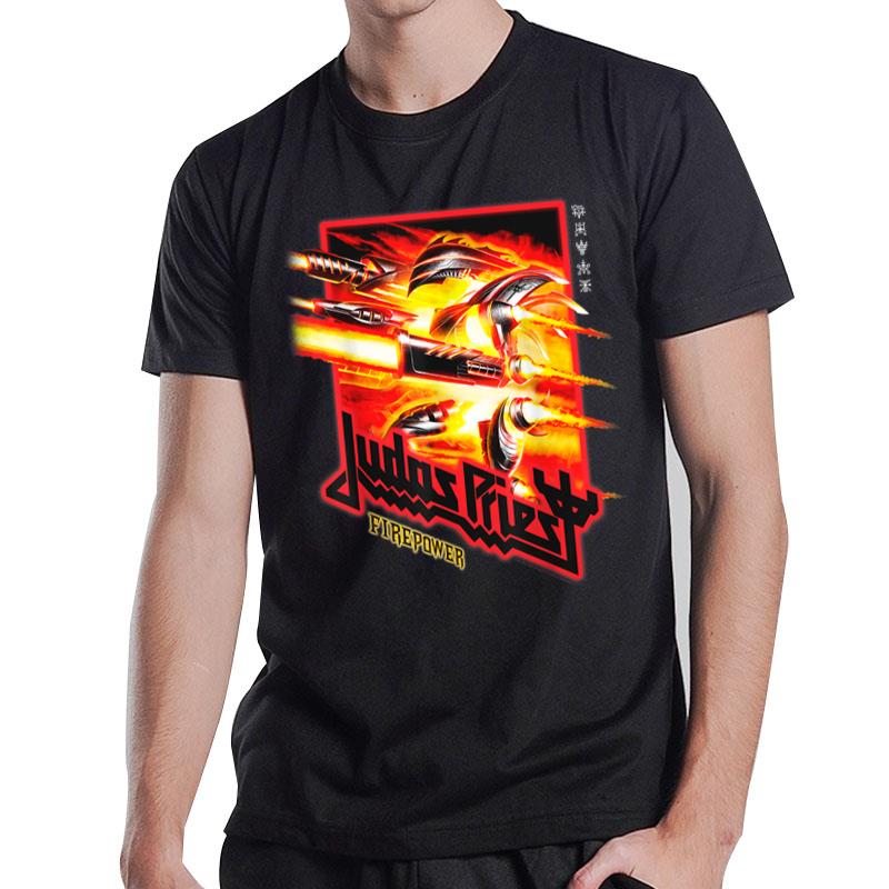 Judas Priest u2013 Firepower Figure Red T-Shirt