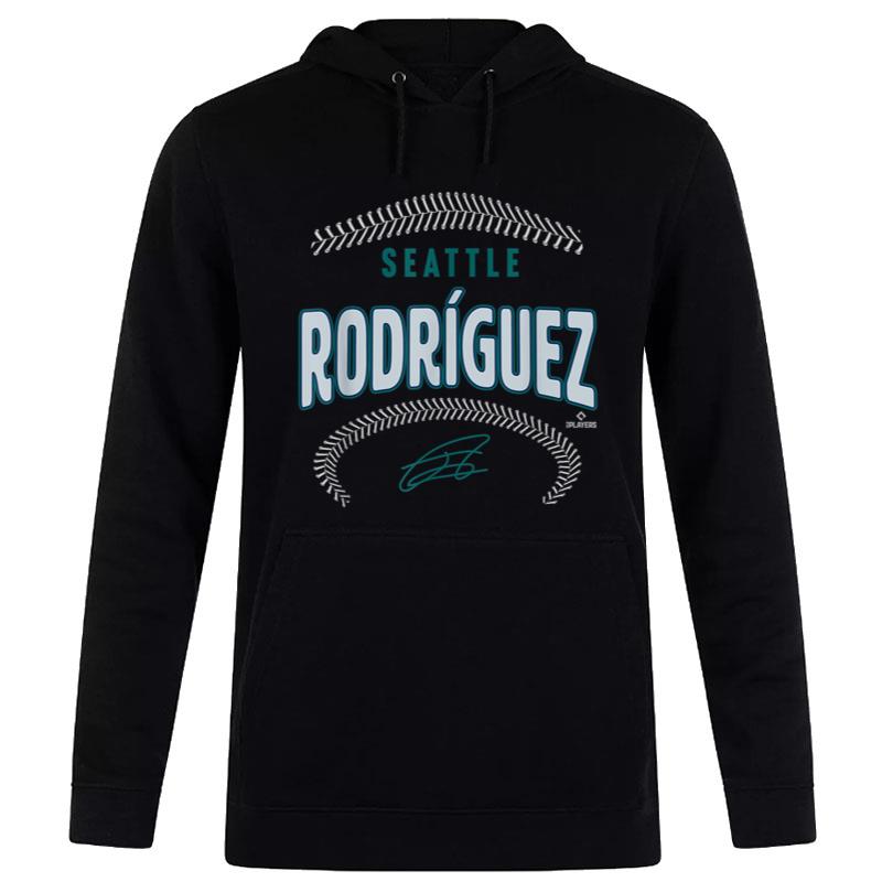 Julio Rodriguez Seattle Name & Number Women T-Shirt