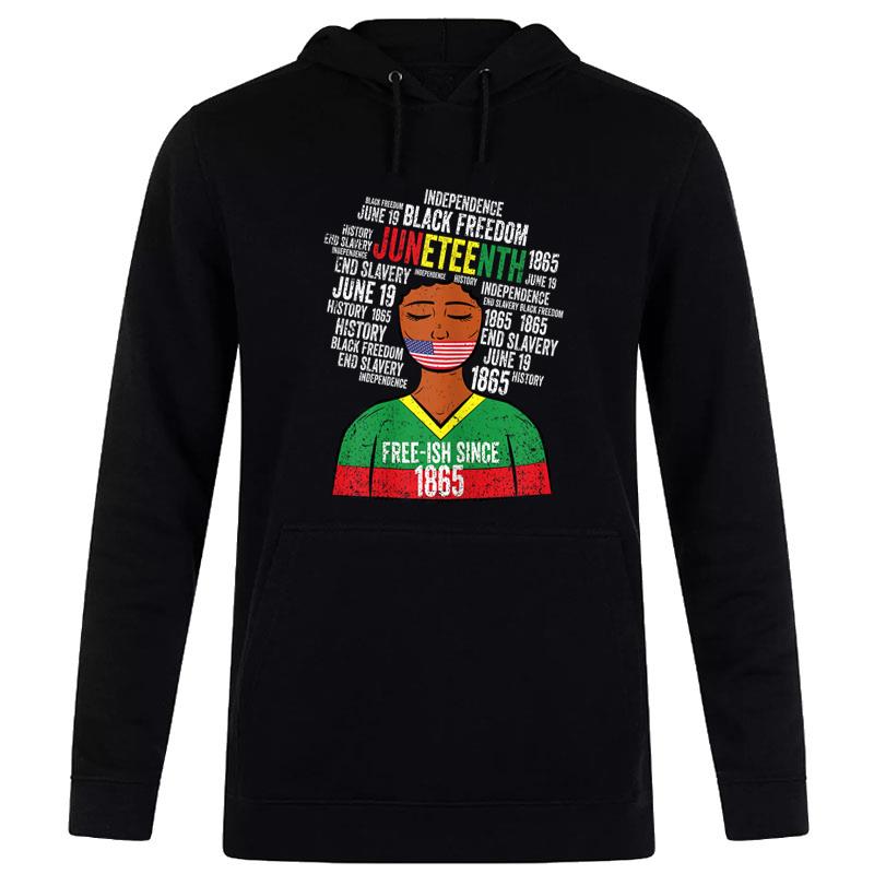 Juneteenth 1865 Afro Black History African American Hoodie