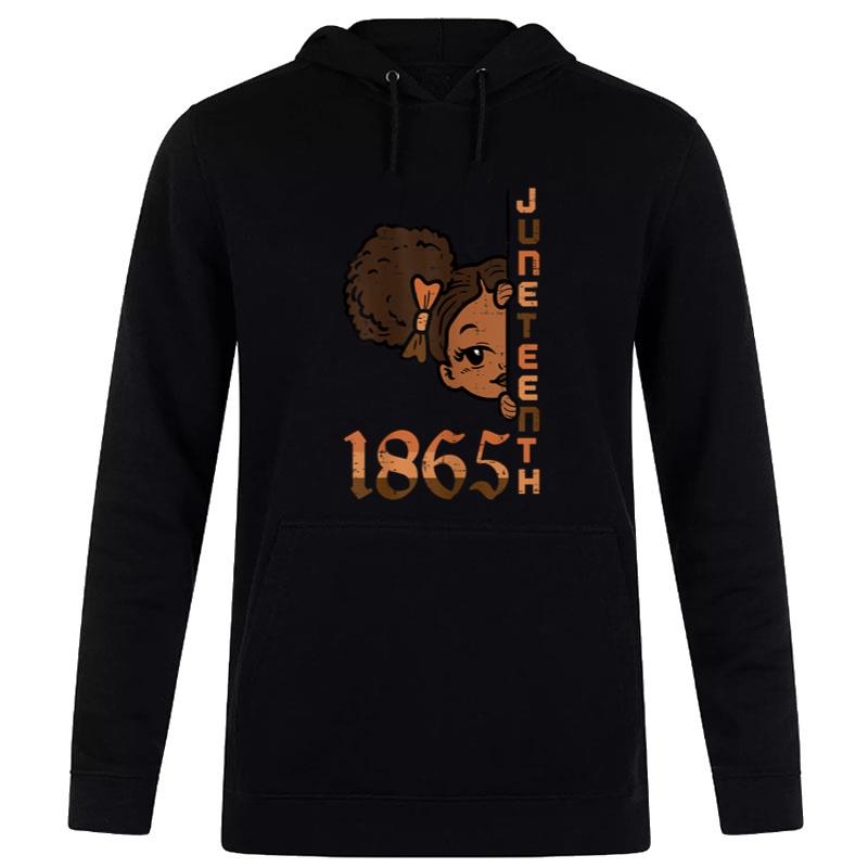 Juneteenth 1865 Black Melanin Toddler Youth Hoodie