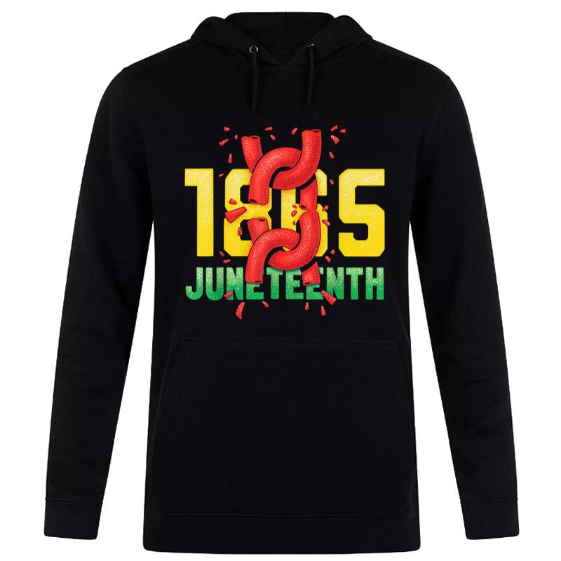 Juneteenth 1865 Celebrate African American Black Freedom Day Hoodie