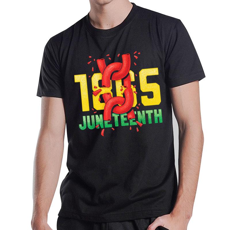 Juneteenth 1865 Celebrate African American Black Freedom Day T-Shirt