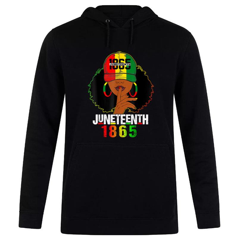 Juneteenth 1865 Celebrate Freedom Celebrating Black Hoodie