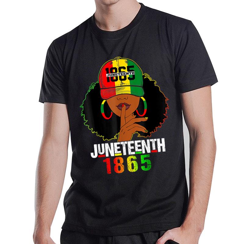 Juneteenth 1865 Celebrate Freedom Celebrating Black T-Shirt