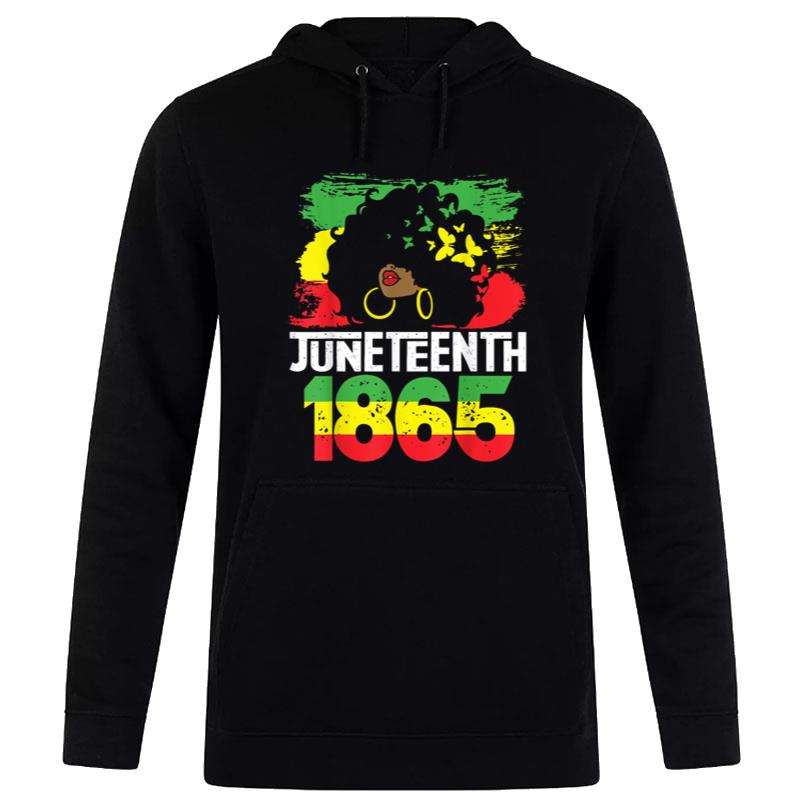 Juneteenth 1865 Juneteenth Is My Independence Day Hoodie