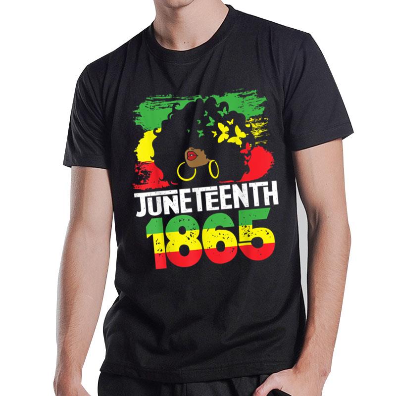 Juneteenth 1865 Juneteenth Is My Independence Day T-Shirt