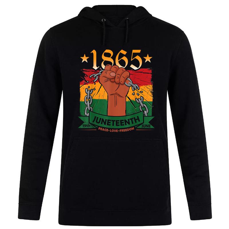 Juneteenth 19Th June 1865 Black History Month Hoodie