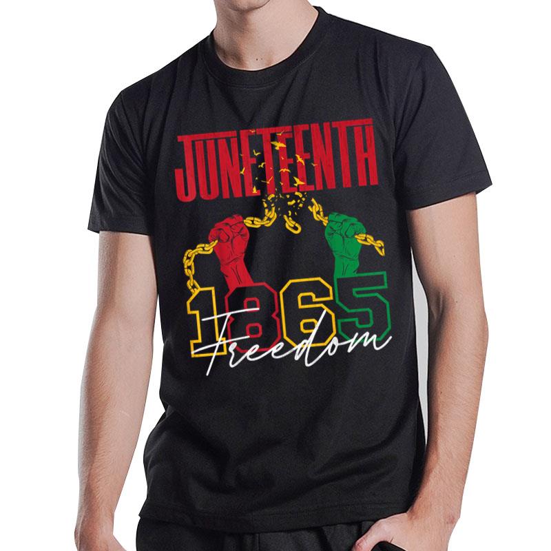 Juneteenth African American Freedom Black Pride Juneteenth T-Shirt