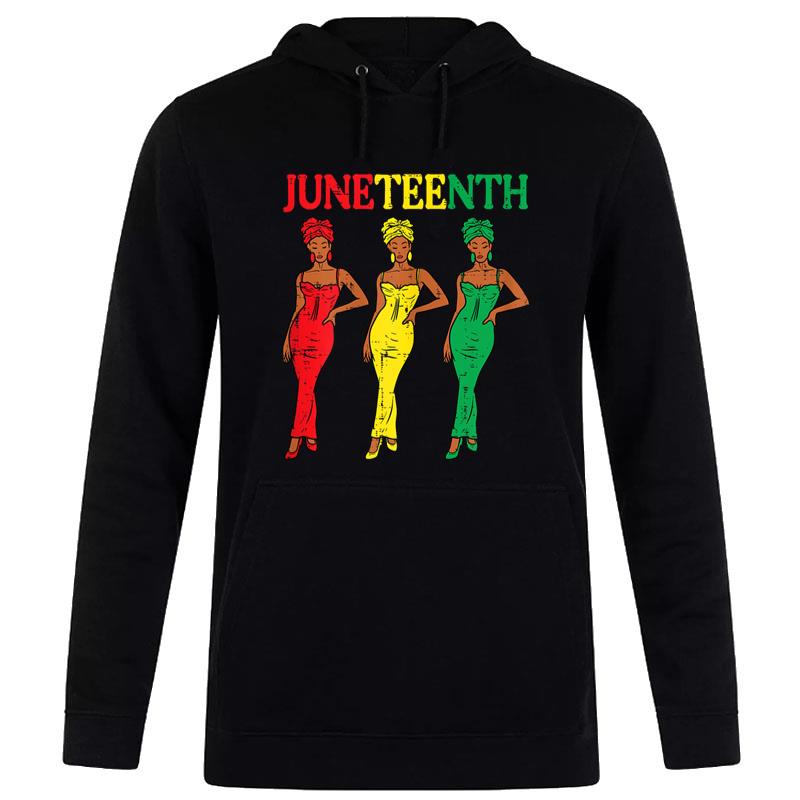 Juneteenth African American Sisters Black History Hoodie