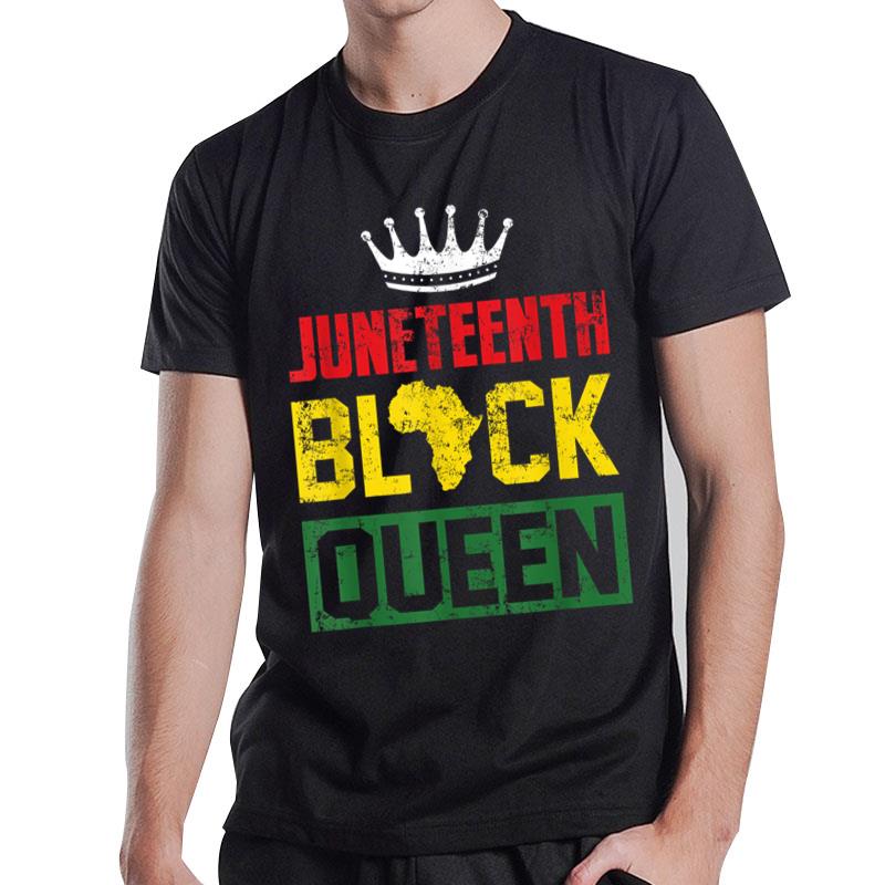 Juneteenth Afro American Mom Matching Juneteenth T-Shirt