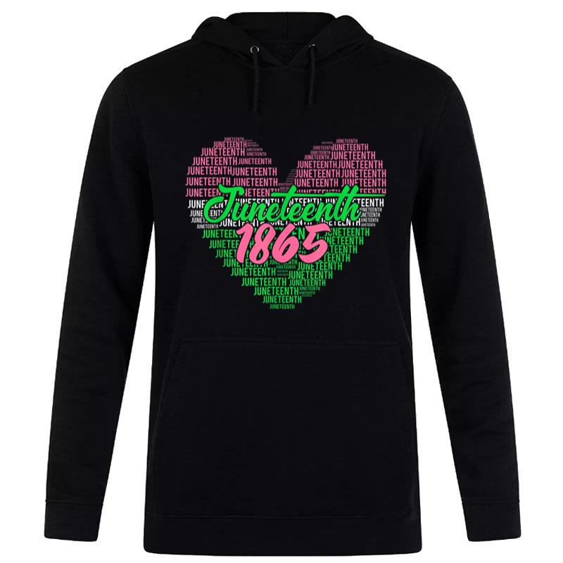 Juneteenth Aka Love Heart Hoodie