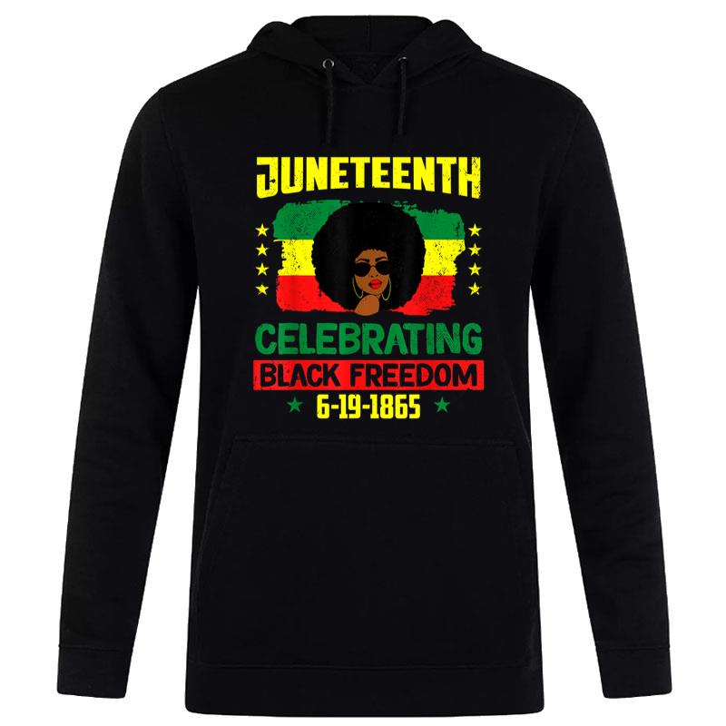 Juneteenth Black Freedom History American African Afro Hoodie