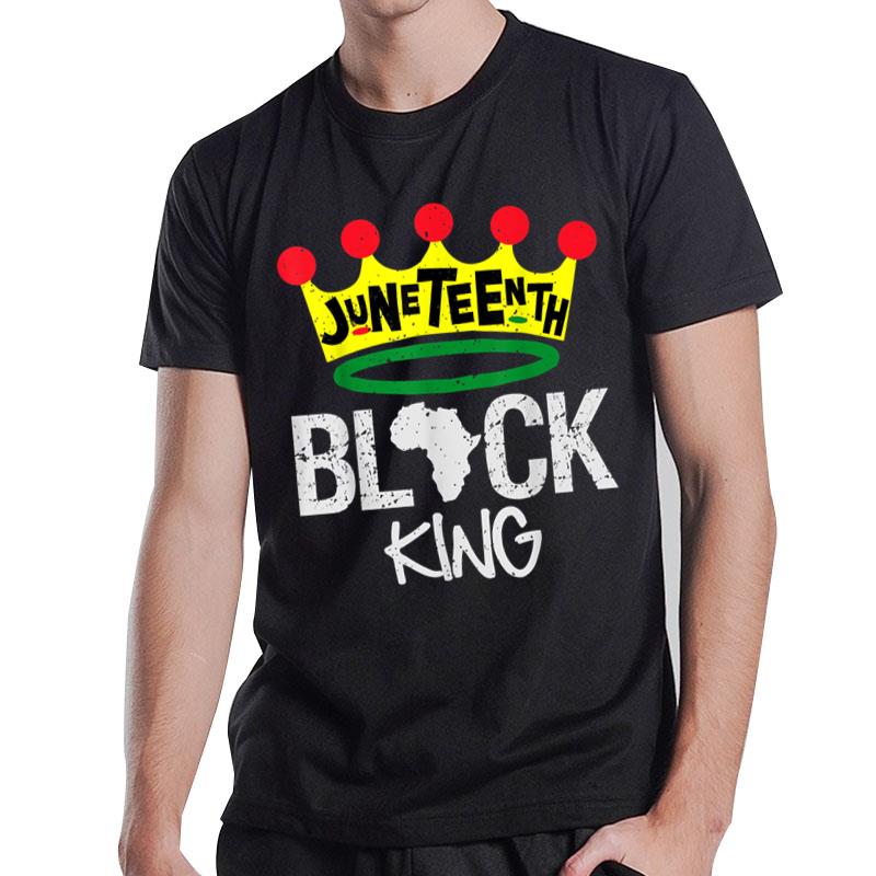 Juneteenth Black King Black Power Black History Month T-Shirt