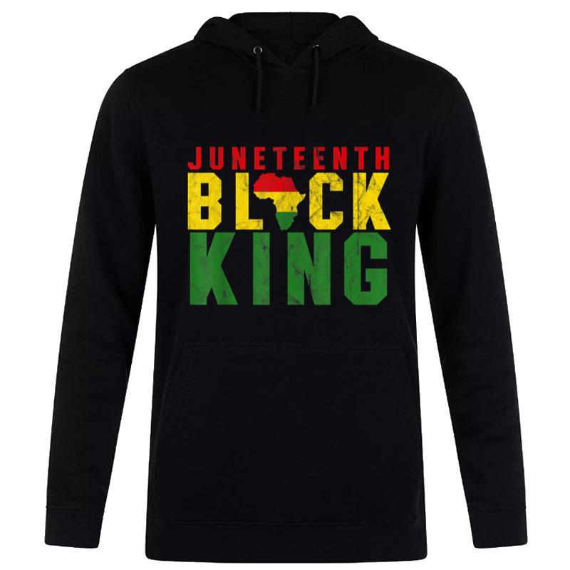 Juneteenth Black King Emancipation Day Melanin Pride Hoodie