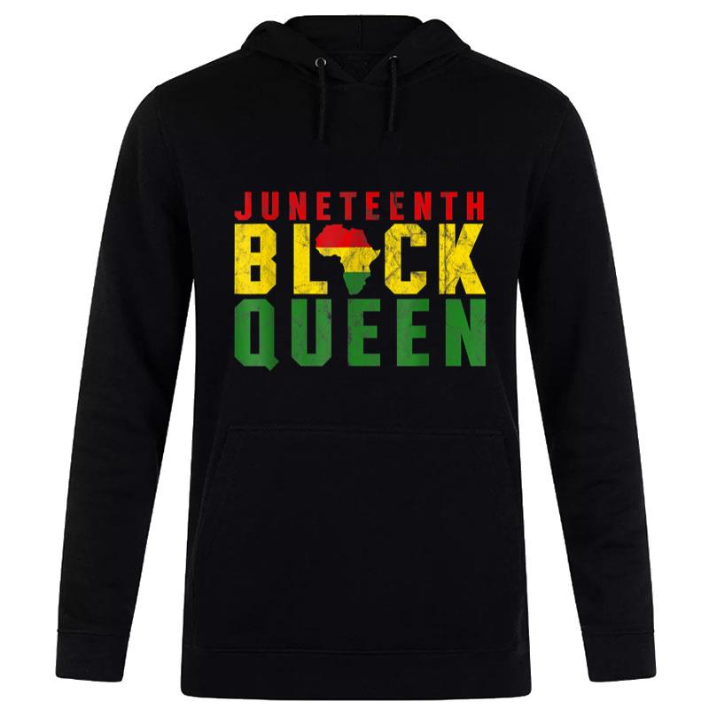 Juneteenth Black Queen Emancipation Day Melanin Black Pride Hoodie