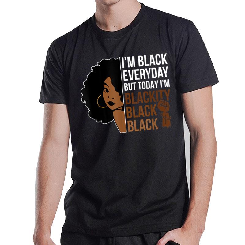 Juneteenth Blackity Black Man African American History T-Shirt