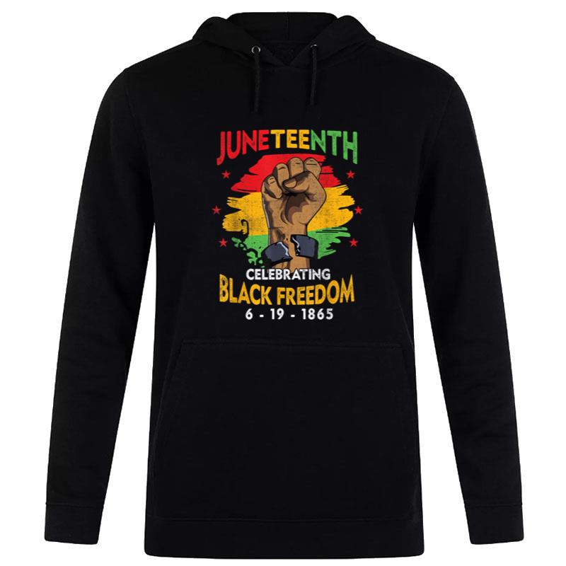 Juneteenth Celebrate Black Freedom Day Graphic Hoodie