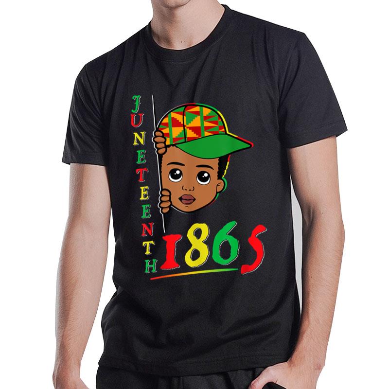 Juneteenth Celebrating 1865 Black Toddlers T-Shirt